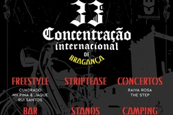 33ª Concentração Internacional de Motos de Bragança, de 8 a 10 de agosto