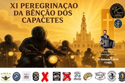XI Peregrinação da bênção dos capacetes é daqui a uma semana, dia 20 de setembro