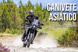 Teste CFMOTO 450MT - Canivete asiático