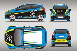 Um novo Ford Fiesta no Nacional de Ralis