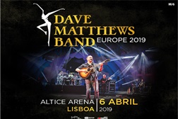 Dave Matthews Band: Tour europeia de 2019 passa por Lisboa