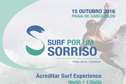 Surfistas Portugueses do top 20 do ranking nacional participam na iniciativa "Surf por um Sorriso"