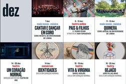 Coros e mimos natalícios na programação de dezembro do São Luiz