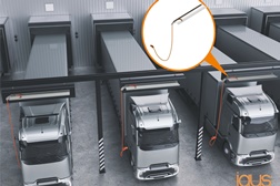 O novo sistema de guiamento de cabo elétrico da igus melhora o carregamento de camiões e carros elétricos - O e-tract DC horizontal traz mais conforto para os motoristas, menos acidentes nas manobras e máxima proteção contra furtos