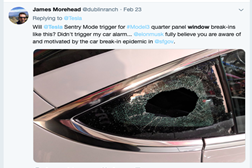 A Tesla não pára quieta: agora também tem um modo “Sentinela”...  - Sentry Mode para ajudar a proteger o seu Tesla