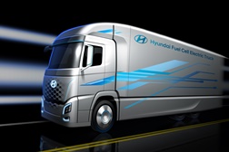 A Hyundai revelou o seu novo camião ecológico movido “fuel cell” - O hidrogénio como solução sem emissões locais