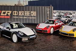 A Porsche agora vai para a China... de comboio - Usando a nova “Rota da Seda”