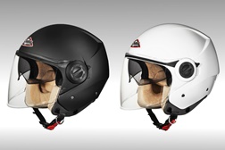 Novo capacete jet SMK Cooper