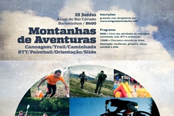 Montanhas de Aventuras - Inauguração da sede dos Amigos da Montanha em Barcelinhos - Conjunto de atividades marca a inauguração da sede dos Amigos da Montanha