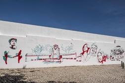 15 personalidades ligadas à freguesia de Benfica imortalizadas em mural