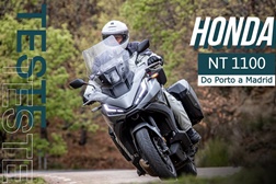 Video Teste Honda NT 1100 Experience 2022 Porto - Madrid