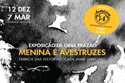Avestruzes e Brinquedos pela Fábrica das Histórias em Torres Vedras
