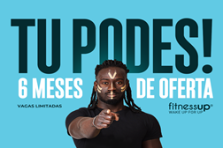 Fitness Up oferece 6 meses de treino