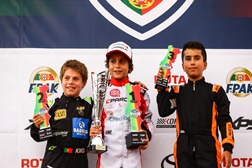 José Pedro Pinto brilhou com vitória em Portimão - O piloto é uma das grandes promessas do Karting nacional