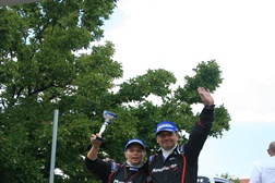 Bernardes e Laurinda no Rally Cidade de Guimarães