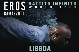 Eros Ramazzotti anuncia concerto em Lisboa