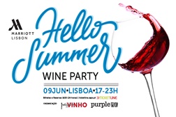 Hello Summer Wine Party no Lisbon Marriott Hotel