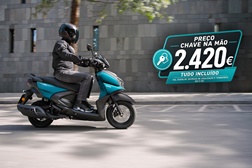 Yamaha RayZR 125 por 2.420€, chave na mão