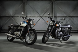 Triumph Bonneville T100 e T100 Black