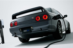 Icónico Nissan R32 renasce com tecnologia EV - Converter o icónico Nissan R32 em elétrico