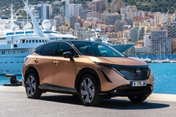 Nissan Ariya fez a sua estreia pública  - Percorrendo as ruas do famoso circuito do Mónaco