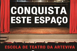 Inscrições na Escola de Teatro Arteviva a partir de 12 setembro