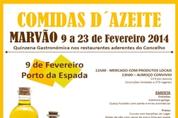 Comidas D'Azeite para saborear em Marvão