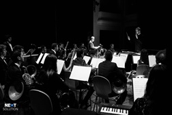 Orquestra de Sopros do Médio Tejo em concerto na Baixa da Banheira