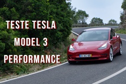 Teste Tesla Model 3 Performance