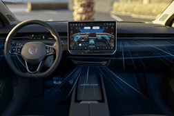 Novo Volkswagen ID.7 com ar condicionado inteligente - Ar condicionado ativado assim que a chave for detetada nas proximidades 