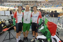 Gabriel Baptista e João Martins conquistam 6.º lugar no Madison na Taça do Mundo de Pista