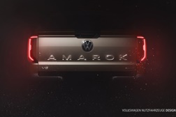 “AMAROK” cravado no seu imponente portão traseiro - Nova versão da pick-up premium da Volkswagen vai ser revelada