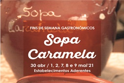 Sopa Caramela em destaque nos Fins de Semana Gastronómicos em Palmela