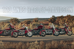 120 anos de motos Harley-Davidson