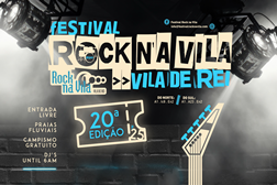 Rock na Vila 2025: divulgado o cartaz do Festival da 7ª Edição - Dias 6 e 7 de Junho em Vila de Rei, com entrada gratuita