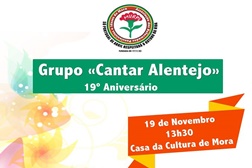 19º Aniversário do grupo de Cantares "Cantar Alentejo"