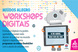 Showcooking de Alimentação Paleo e Workshops Digitais no Alegro Castelo Branco