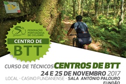 Inscrições para Curso de Técnicos de Centros de BTT