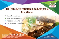 III Feira Gastronómica da Lampreia em Ponte de Lima