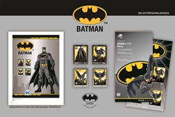 Batman é a última personagem da coleção filatélica dos CTT dedicada aos heróis da DC Comics