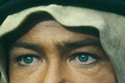 Peter O'Toole em "Lawrence da Arábia" (1962)