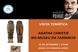 Museu da Farmácia promove viagem pelo misterioso mundo de Agatha Christie