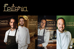 Restaurante Feitoria num jantar único preparado por 4 chefs - Em harmonia com o Champanhe Henri Giraud