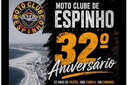 Festa do 32.º aniversário do Moto Clube de Espinho, dia 1 de agosto