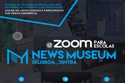 NewsMuseum abre as portas a visitas de estudo em Zoom