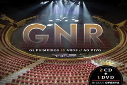 CD/DVD "Os Primeiros 35 Anos" dos GNR estreia-se no top de vendas nacional