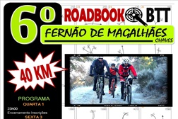6º Roadbook BTT Fernão de Magalhães - Chaves