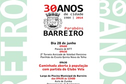 Programação desportiva nas Comemorações do 30º Aniversário do Dia da Cidade 2014