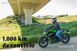 Teste Kawasaki Z300 - 1000km de convívio