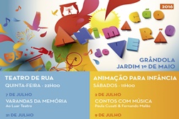Grândola oferece espectáculos gratuitos de teatro de rua, animação para a infância e folclore